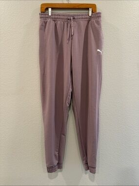 Puma Mauve Jogger Sweatpants with Drawstring